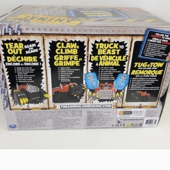 The Animal Unboxing Lights and Sounds Toy Truck - Picture 9 of 13